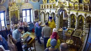 Всех святых в земле Русской просиявших. Ранняя Литургия. Храм Успения в Путинках