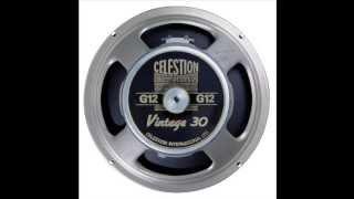 WGS Retro 30 -vs- Celestion Vintage 30 video 1