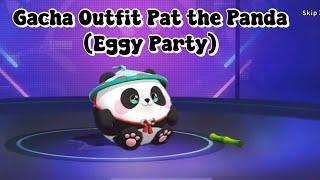 Gacha Outfit Pat the Panda (Eggy Party)