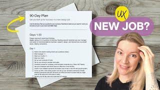 How to Onboard Yourself in a New Design Job: 90-Day Plan Survival Guide for UX and product designers