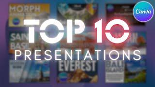 Top 10 Canva Presentations Designs You Need to See!