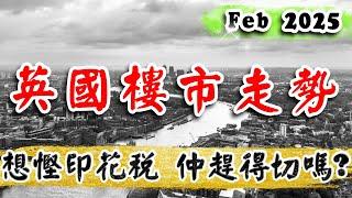 英國樓市行情｜2025 Feb 英國樓價走勢｜Nationwide 樓市報告｜Halifax 樓市報告｜英國 物業 投資｜倫敦樓｜英國樓｜移民英國 退休｜BNO 英國樓｜樓交所直播室｜HKEXLIVE