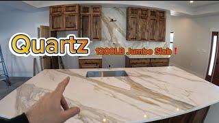 Quartz 1200LB Countertop installation️