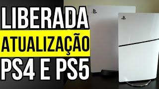 SONY LANÇA NOVA ATUALIZAÇÃO PARA O PS4 e PS5, MESTRE BILLBIL ACERTA MAIS UMA e NOTAS FIRST BERSERKER