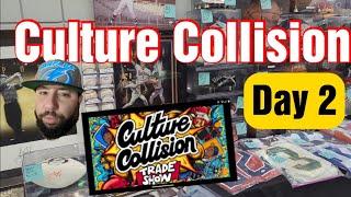 Culture Collision Sports Card Show Day 2 Tons of Cases Of Cards 