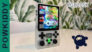 POWKIDDY RGB20SX - The Best Handheld Retro Game Console 20000+ Arcade Games