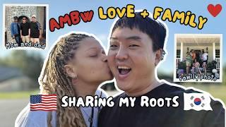 Introducing my Korean Boyfriend to my Family’s American Roots  | International Couple #ambw