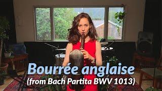 Tali Rubinstein - Bourrée anglaise from Bach Partita BWV 1013 (Live)