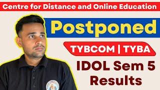 TYBCOM & TYBA Sem 6 Examination Postponed | TYBCOM Sem 5 Results | TYBA Sem 5 Results