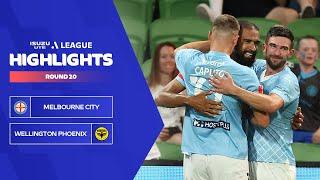 Melbourne City FC v Wellington Phoenix - Highlights | Isuzu UTE A-League 2023-24 | Round 20