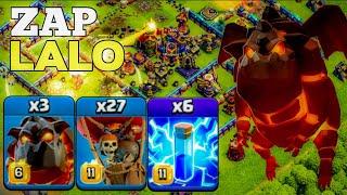 Master TH16 Power: Zap Lalo War & Legend League Attacks! Clash of Clans