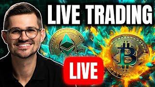 Bitcoin live! - Trading und Analyse! Q&A