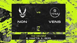 NONAME vs VENUS | 2. Lig | 2024 Yaz Mevsimi | 8. Hafta 1. Gün