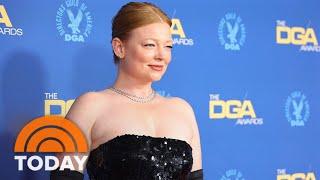 Sarah Snook watched ‘Succession’ finale with new baby