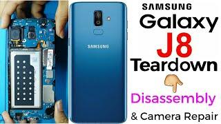 SAMSUNG GALAXY J8 Teardown/Disassembly & camera Repair