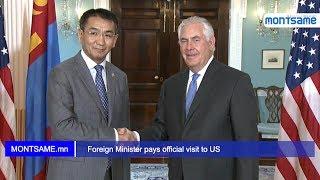 Foreign Minister pays official visit to US