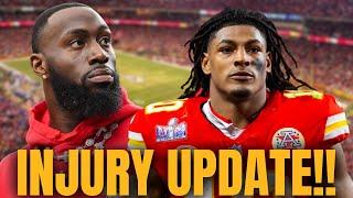 Kansas City Chiefs Get Huge INJURY NEWS About Isiah Pacheco & Charles Omenihu!