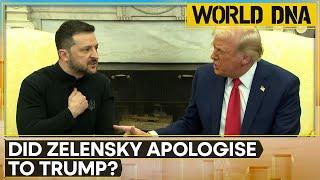 World DNA LIVE: Did Zelensky Apologise to Trump?  US Envoy's Big Revelation | WION News