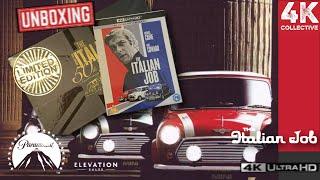 The Italian Job 55th Anniversary 4K UltraHD Blu-ray collectors limited edition unboxing