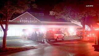 Fire Inside Southampton Stop & Shop #hamptons #fireservice #firevideo