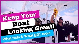 How to ( Properly ) Maintain A Boat | Boat Detailing Tips | Revival Marine Care