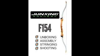Junxing F154 Unboxing, Assembly, Stringing and Shooting