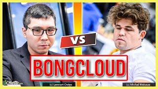 Bongloud im Mittelspiel von Magnus Carlsen