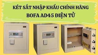 Két sắt nhập khẩu Bofa D45 điện tử kích thước mini nhỏ gọn