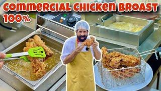 10 Minutes Chicken Broast Recipe - Crispy Fried Chicken - Juicy Chicken Fry - BaBa Food RRC