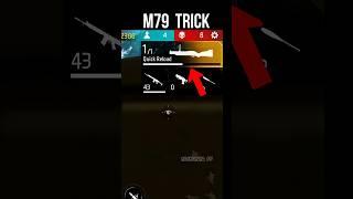 M79 Gun Trick  Free Fire BR Rank Tricks | Grenade Launcher #srikantaff