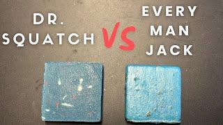 Dr. Squatch vs Every Man Jack - Natural Soap face-off. #drsquatch #everymanjack