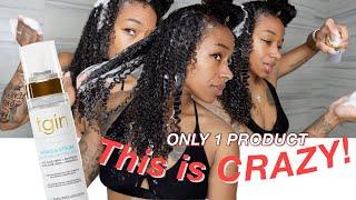 The FASTEST Wash and Go Routine You NEED to Try! 3c/4a hair routine