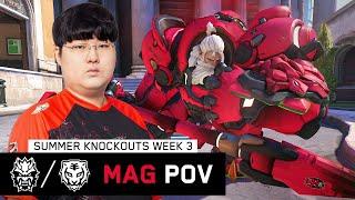 MAG REINHARDT POV COLOSSEO | Summer Knockouts VS Dynasty | Overwatch League 2023