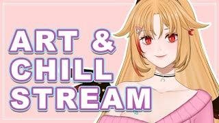 【Art and Drawing Stream】I wanna draw Hatsune Miku sama!【Rine Vartist】