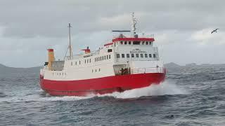 Bequia Express 2 heading towards the mainland St. Vincent.