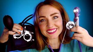 ASMR - MEDICAL triggers ONLY (real heartbeat, follow the light, eye exam, dental checkup +more)