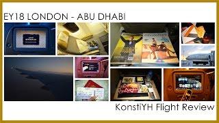 Etihad Airways Flight Review : EY18 London - Abu Dhabi by KonstiYH