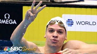 Marchand claims third Worlds gold, threatens Lochte's world record in 200 IM | NBC Sports