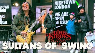 Miguel Montalban - SULTANS OF SWING (2024) Amazing Street Performance,  Dire Straits | Mark Knopfler