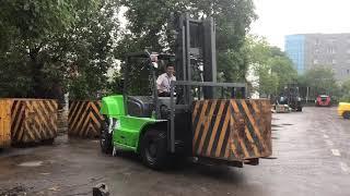 LTMG 8 ton diesel forklift with Isuzu engine