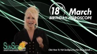 March 18th Zodiac Horoscope Birthday Personality - Pisces - Part 1