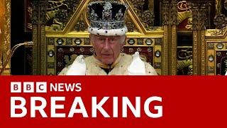 King's Speech sets out UK government priorities | BBC News