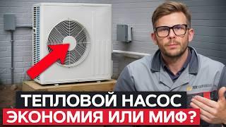 Самый ЭКОНОМИЧНЫЙ вид отопления?! / ВСЯ ПРАВДА об эффективности теплового насоса!