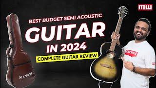 Best budget semi acoustic guitar for beginners in 2024 | Kadence A06 EQ review | Musicwale #guitar