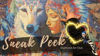  Diamond Art Club | Das hab ich nicht erwartet   | Sneak Peek | Native Princess | Claudia McKinney