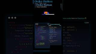  Create an Animated Order Button with GSAP! ️ || #shorts #shortsvideo  #animationbutton #css3