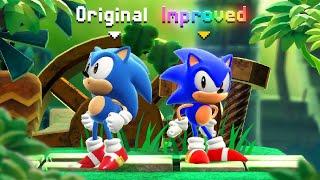 Improved Sonic Model in Sonic Superstars