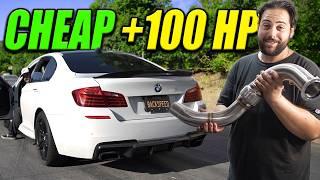 DIRT CHEAP 600HP BMW Build Gets Full Exhaust and Extreme Tune