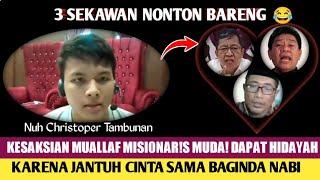 KESAKSIAN MUALLAF‼️MISIONARIS MUDA DAPAT HIDAYAH KARENA JATUH CINTA SAMA BAGINDA NABI