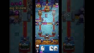 The Power Of Hog Rider  #clashroyale #youtubeshorts #crmaster#gaming